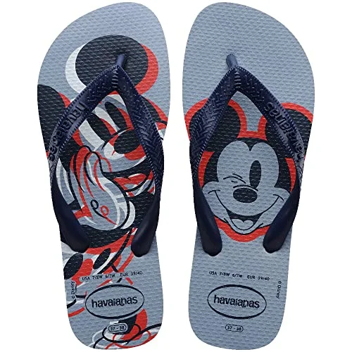 Havaianas unisex topp Disney Flip Flop, blå, 7,5/8 UK, BLÅ, 7.5/8 UK 7909843176398