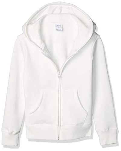 Amazon Essentials fleecehuvtröja för flickor sweatshirt, vit, XX-Large 193548363925