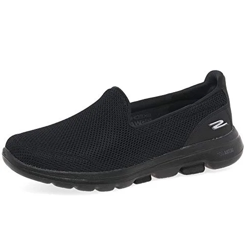 Skechers Go Walk 5 Promenadskor dam, Svart, 35.5 EU 193113886590