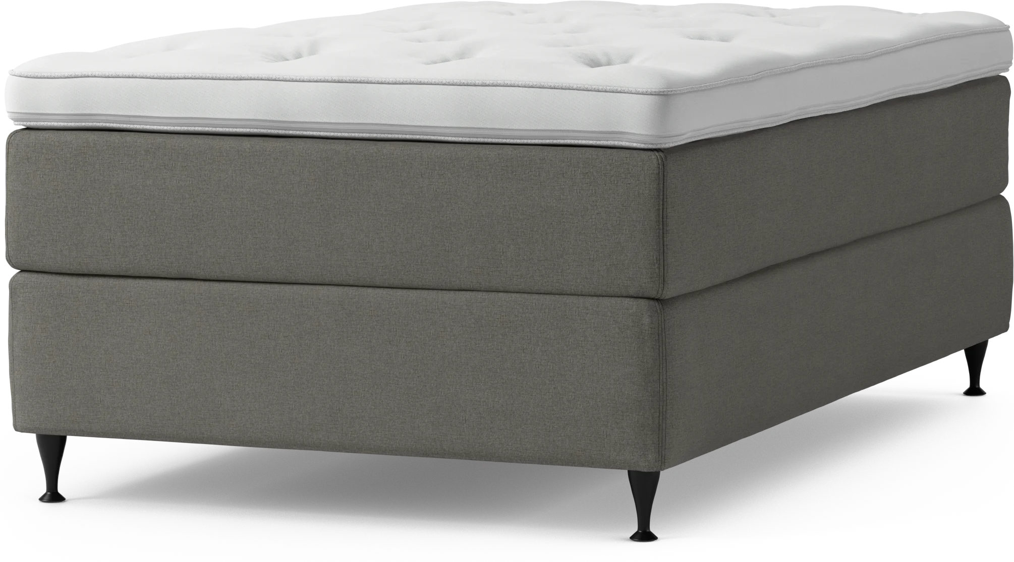 Delux Dream Kontinentalsäng, enkelsäng 120 cm med bäddmadrass och sängben d8aO6