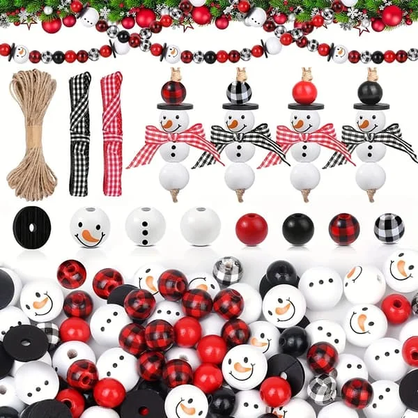 1 set snögubbe träpärlor, snögubbe pärlor för jul, träpärlor att trä på 20 mm träpärlor med snögubbe ansikte F10-CMB4262 1 set snögubbe träpärlor, snögubbe pärlor för jul, träpärlor att trä på 20 mm träpärlor med snögubbe ansikte F10-CMB4262