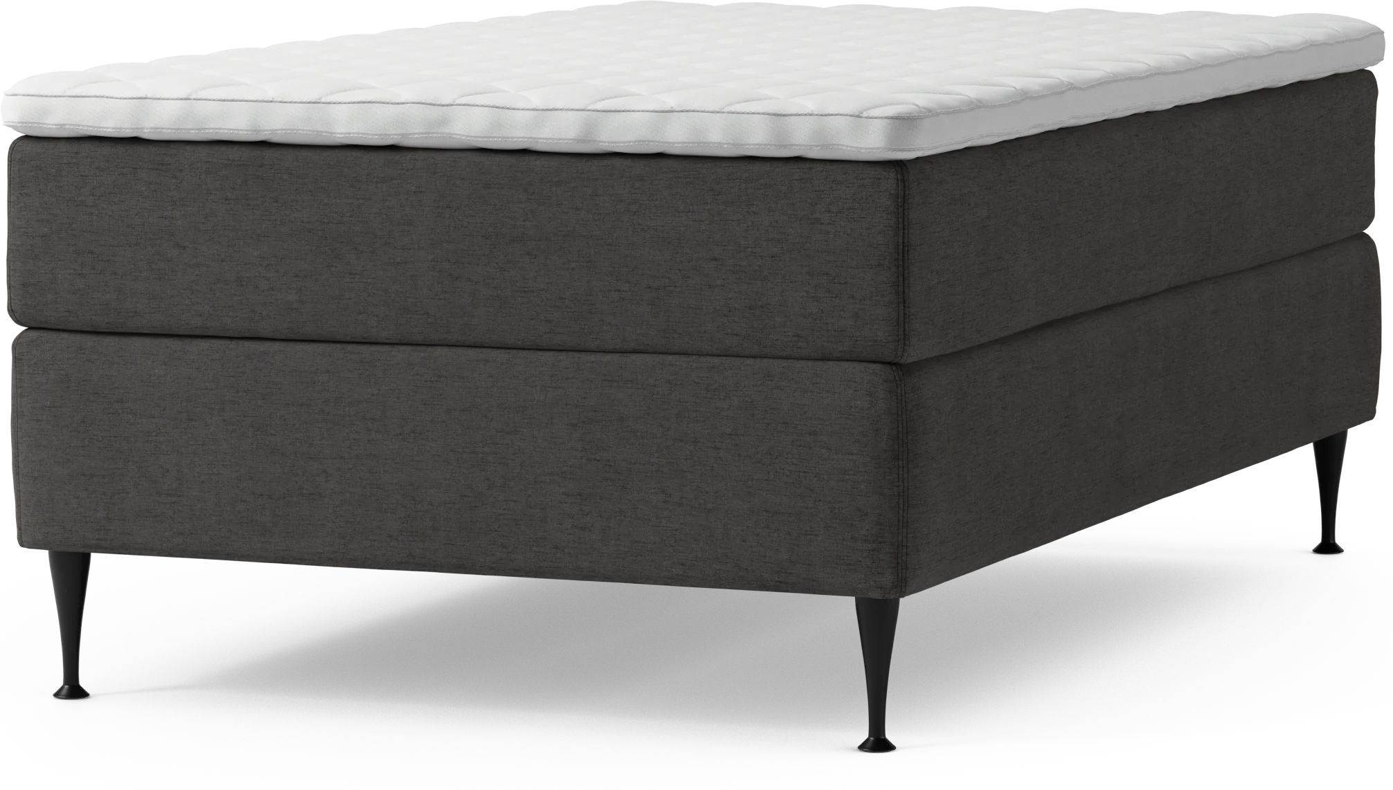 Delux Dream Kontinentalsäng, enkelsäng 120 cm med bäddmadrass och sängben pk1dP