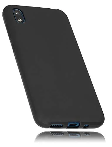 mumbi fodral kompatibelt med Honor 8S/Huawei Y5 2019 mobiltelefonfodral mobilskal, svart 4251657904739