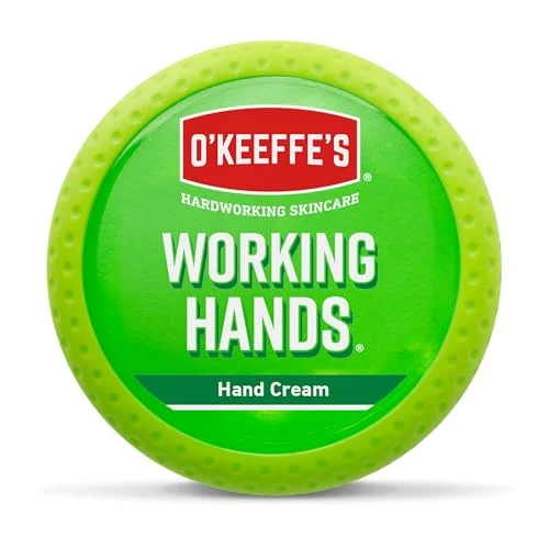 O'Keeffe's Working Hands, 96 g degel handkräm för extremt torra, spruckna händer Ökar omedelbart fuktinnehållet, bildar ett skyddande skikt och förhindrar fuktförlust 5704947015138