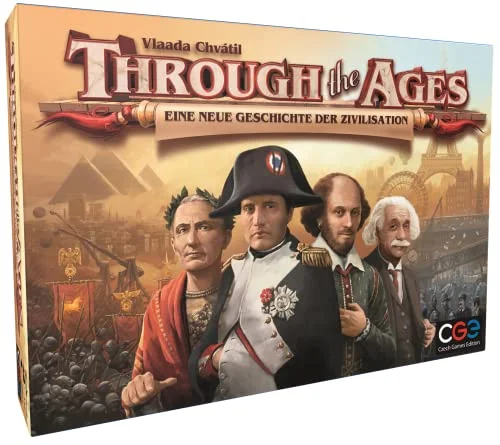 Through The Ages: En ny historia om civilisationen Czech Games Edition tyska strategispel för 24 personer från 14 år 4270000440182