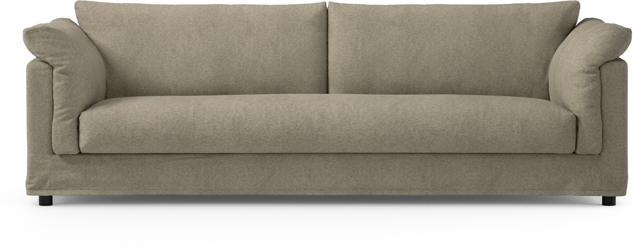 Cherrie 4-sits soffa, hel dyna och kappa EGXio