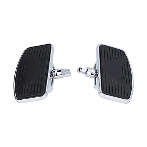 Aramox Motorcykel Bakre Fotbrädor, Par Justerbara Passagerare Golvbräda Fotpinnspedaler Brett Fotbräda Fotstöd 9130971995188