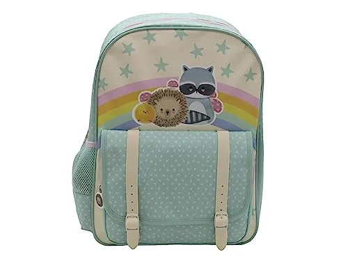 Kawanimals Ryggsäck, Forest Collection, Skolryggsäck, Anpassningsbar till bil, Skolmaterial, Flerfärgad, Officiell produkt (CyP Brands) 8426842100586