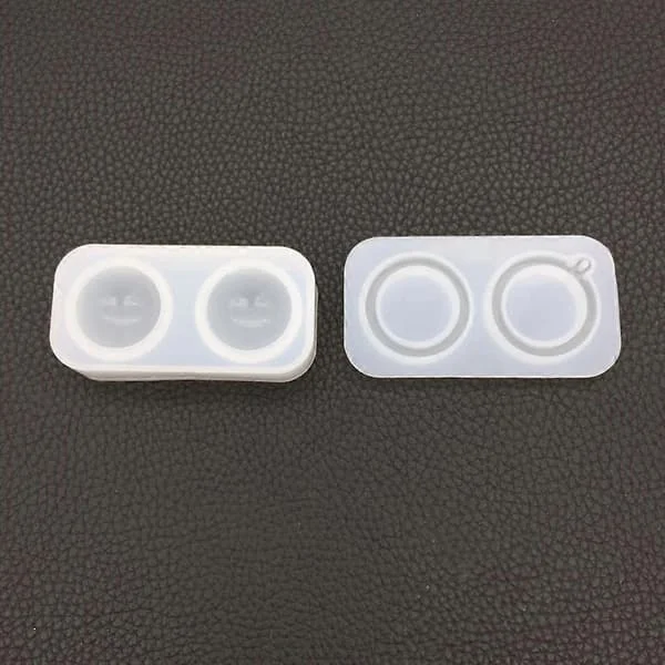 0.98in Cosmo Hänge DIY Smyckesverktyg Form Fin Silikon Tillverkad DIY Kit_max MA108C-13270-1