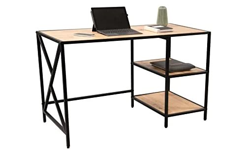 M2 Kollektion Brisbane Skrivbord, trämaterial, dekor, artisanek, 120 x 74 60 4036147135387