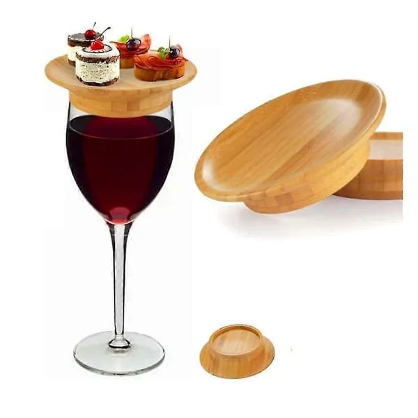 1/2/4/6 st Glas Charcuterie Topper, bambu Glas Charcuterie Bräda Topper 1pc Fy07-Fr-MY3108269