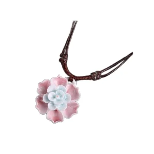lachineuse halsband rosa blomma 3700512415183