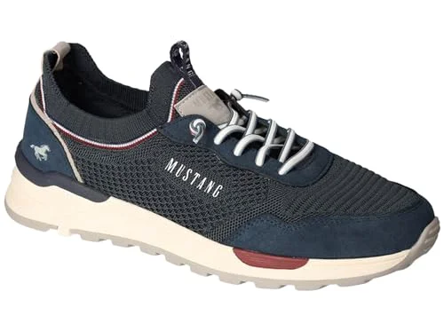 Mustang herr 4186 308 sneakers, Mörkblå, 43 EU 4065987585878