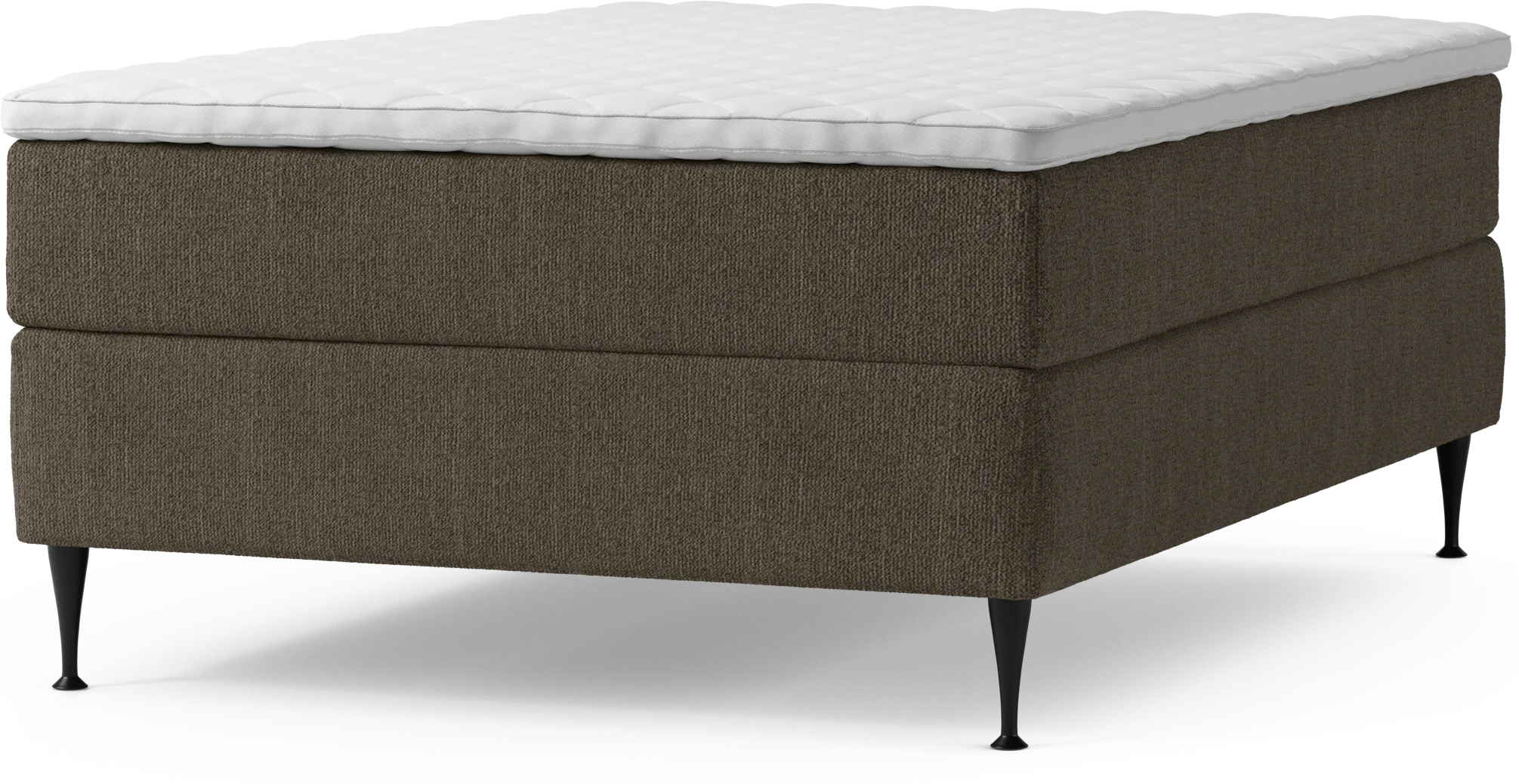 Delux Dream Kontinentalsäng, enkelsäng 140 cm med bäddmadrass och sängben KgCUC