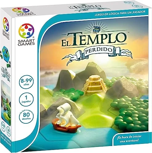 Smartgames - Det förlorade templet Pedagogiska brädspel Barn 8 år Barns pussel med uppfinningsrikedom 5414301525073