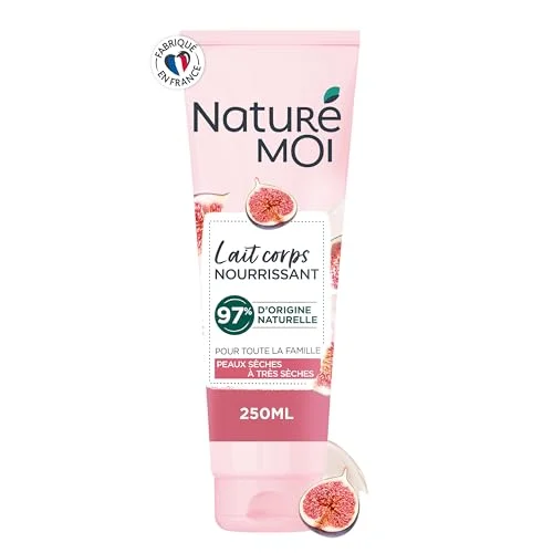 Naturé Moi närande kroppsmjölk med ekologiskt fikonextrakt från Provence och organiskt sheasmör ger näring gör torr till mycket hud mjuk 250 ml 4 stycken 3286010030849