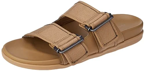 Tommy Hilfiger herr mix spännen sandal, Klassisk kaki, 42 EU 8720644258750