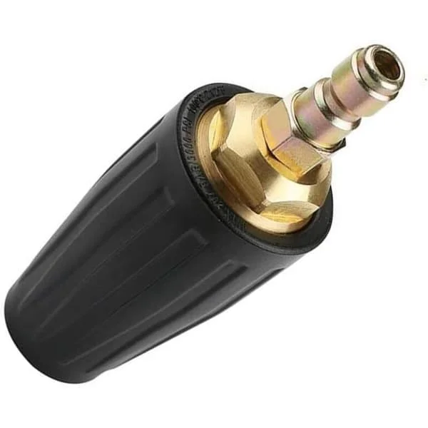 1.8 GPM 3000 PSI 035 Roterande Turbomunstycke för Högtryckstvätt, 1/4″ Snabbkoppling, Högtryckstvättmunstycke Fy18-Ma-ZGY01597 1.8 GPM 3000 PSI 035 Roterande Turbomunstycke för Högtryckstvätt, 1/4″ Snabbkoppling, Högtryckstvättmunstycke Fy18-Ma-ZGY01597