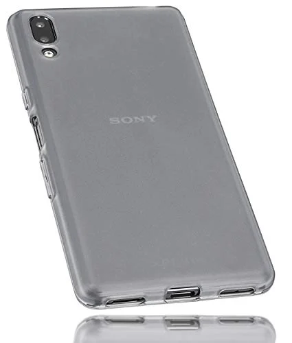 mumbi skal kompatibel med Sony Xperia L3 mobiltelefon fodral mobiltelefonskal, transparent svart 4251657902940