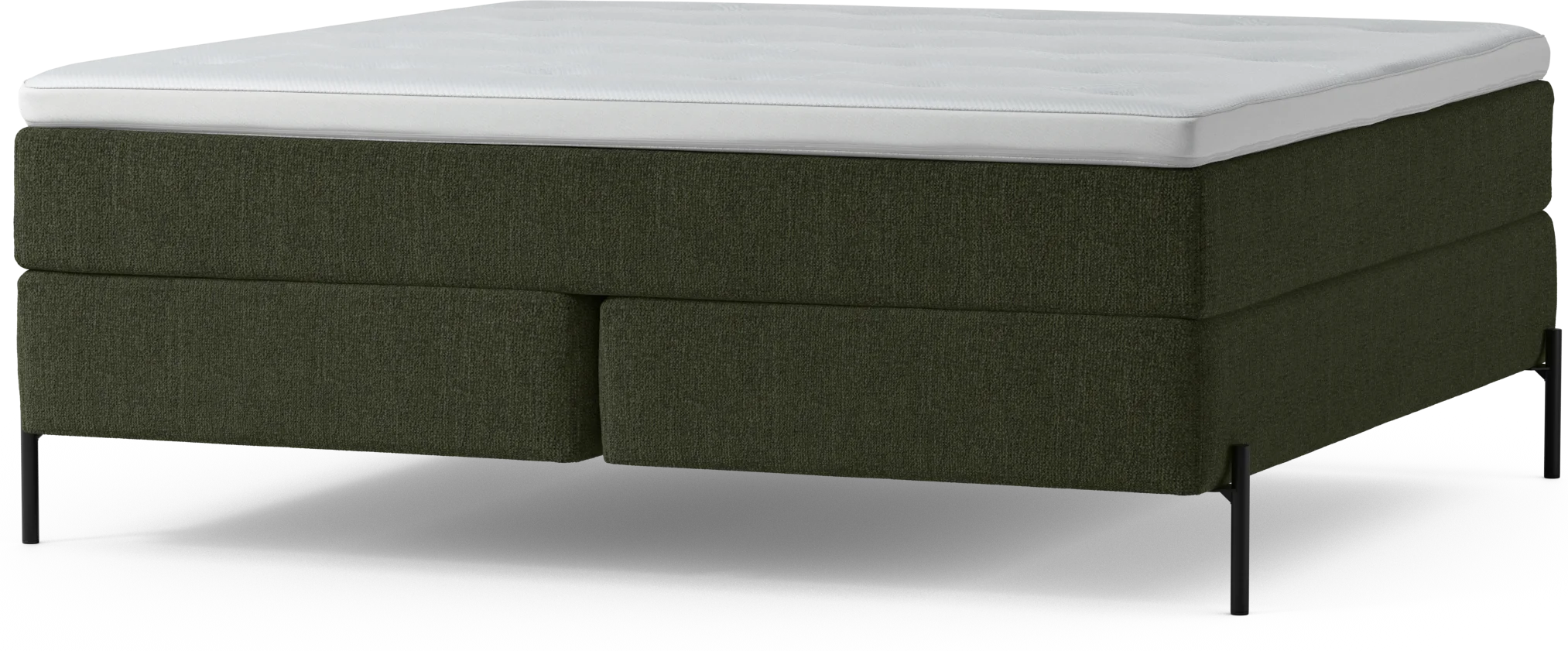 Delux Dream Kontinentalsäng, dubbelsäng med bäddmadrass och sängben UfaJf