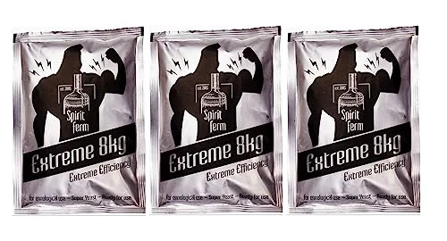 3 x Super Yeast Extreme 145 g snabb fermentationsjäst för sockerjäsning 25 L 5905873760103