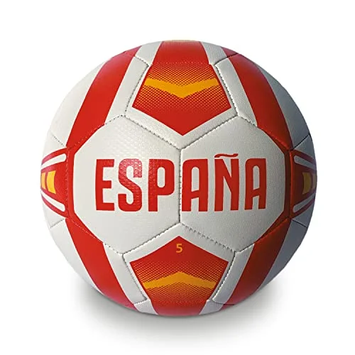 Mondo Sport fotboll ESPANA sömnad 5 400 g vit röd gul 23020 8001011230204