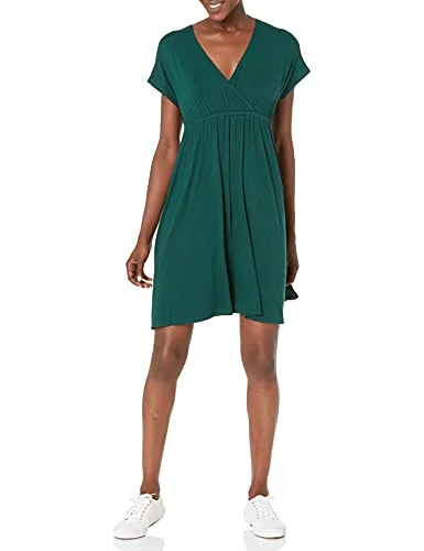 Amazon Essentials Women's Röklinklänning (finns i plusstorlek), Jadegrön, XS 195111905266