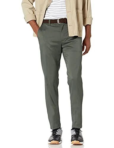 Amazon Essentials Slim Fit Stretch Golfbyxa för män, oliv, 33 B x 28 L 195111838120