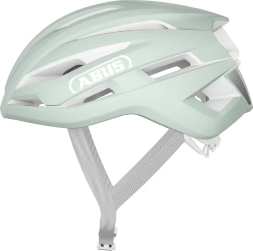 ABUS StormChaser ACE landsvägscykelhjälm lätt cykelhjälm för cykellopp, gruscykelturer och cyclocross män kvinnor storlek L, Pure Mint 4003318409547