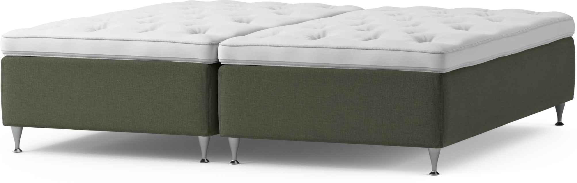 Delux Dream Ramsäng, dubbelsäng med bäddmadrass och sängben oE4Xw