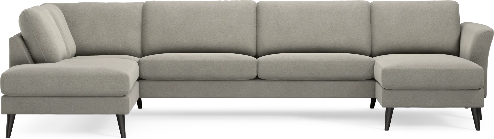 Bridge 3-sits soffa med divan vänster och schäslong höger miBOc