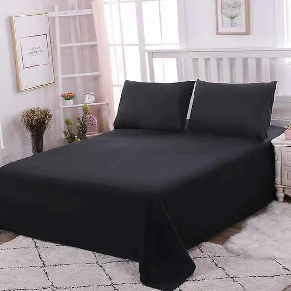 1 person bomullslakan 200×230 cm – bomullslakan, inget resårband [RONg] ROk-714536