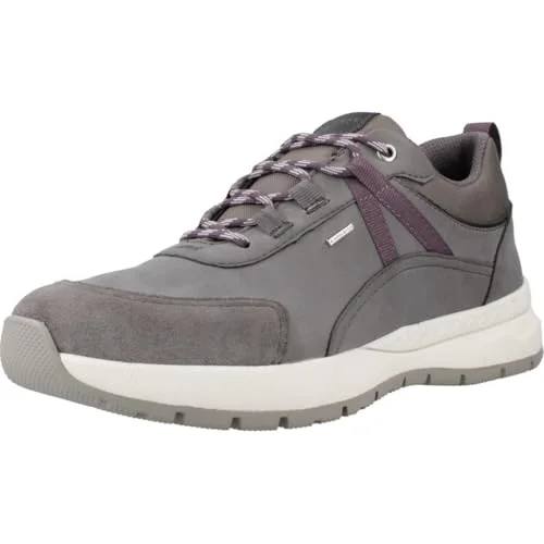 Geox Dam D Braies B ABX A sneakers, Grå Dk Grey, 39 EU 8056206948129