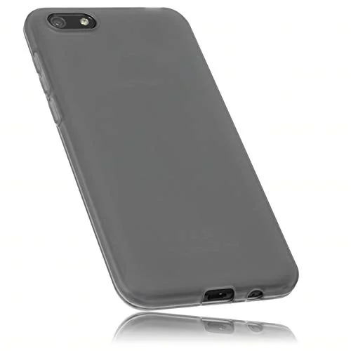 mumbi skal kompatibel med Honor 7S mobiltelefon fodral mobiltelefonskal, transparent svart 4251077294175