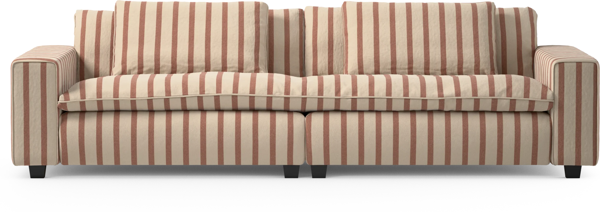 Bellora 4-sits soffa, hel dyna DUfyq