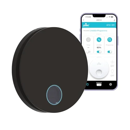 ”Ario W” serien axiell dammsugare, väggdammsugare med fuktighetssensor och timer 100% tillverkad i Italien (diameter 150 svart) 8053830972278 ”Ario W” serien axiell dammsugare, väggdammsugare med fuktighetssensor och timer 100% tillverkad i Italien (diameter 150 svart) 8053830972278
