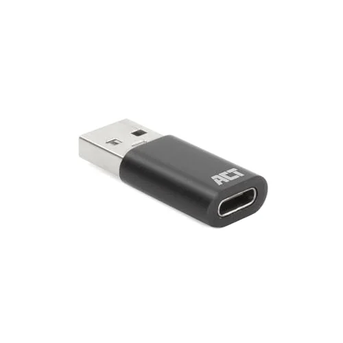 ACT USB till C adapter, universal 3.05 Gbps, C, för bärbara datorer och laddare AC7376 8716065557114