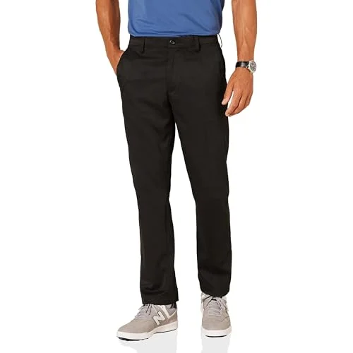 Amazon Essentials mäns rak passform stretchgolfbyxor, svart, 34 W x 33 L 195111826387