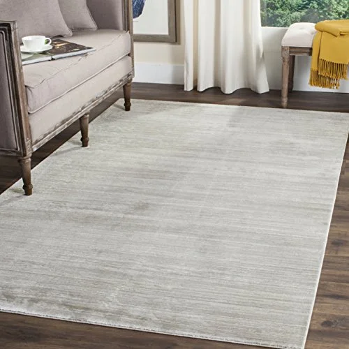 Safavieh Metro Mod inomhusvävd rektangulär matta, mystique kollektion, MYS967, i skiffer, 152 x 244 cm för vardagsrum, sovrum eller valfritt inomhusutrymme 889048174511