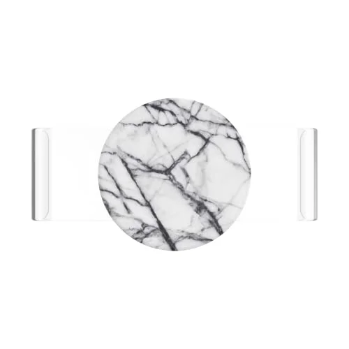 PopSockets: PopGrip Slide Icke Självhäftande Telefongrepp & Stativ med en Bytbar Topp för iPhone XXX Silikonväska 11 Pro Clear as Day 842978174372