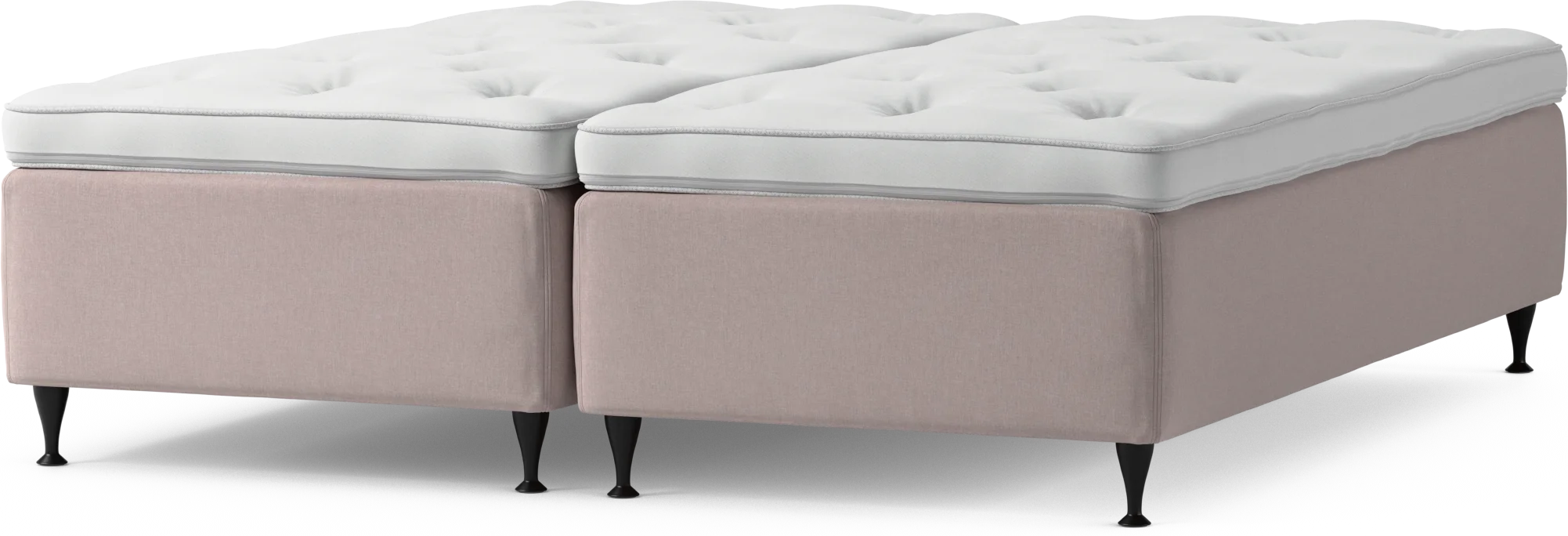 Delux Dream Ramsäng, dubbelsäng med bäddmadrass och sängben iZY9J