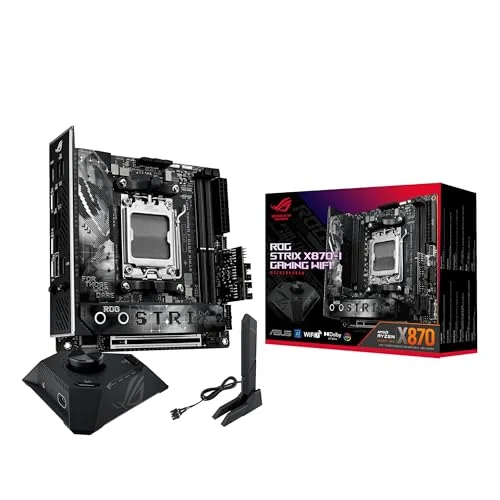 ASUS ROG Strix X870-I Gaming WiFi Moderkort AM5 4711387740309