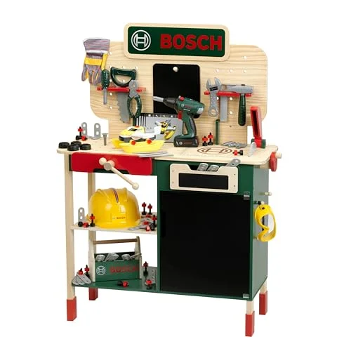 Klein Toys Bosch Verktygsbänk Trä 4009847087348