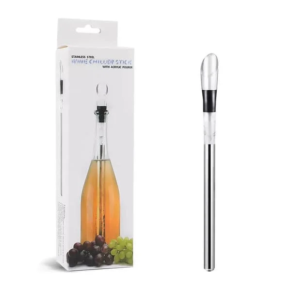 1-pack multifunktionell vin- och isvinssticka i rostfritt stål – ett mycket praktiskt vintillbehör X-260513-2893