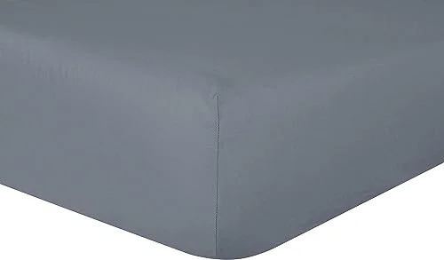 Sleepdown 100% ren bomull djupt dra på lakan varmt mysigt andningsbart supermjukt 32 cm extra djupa fickor salviagrön King, 5056557501168 5056557501168