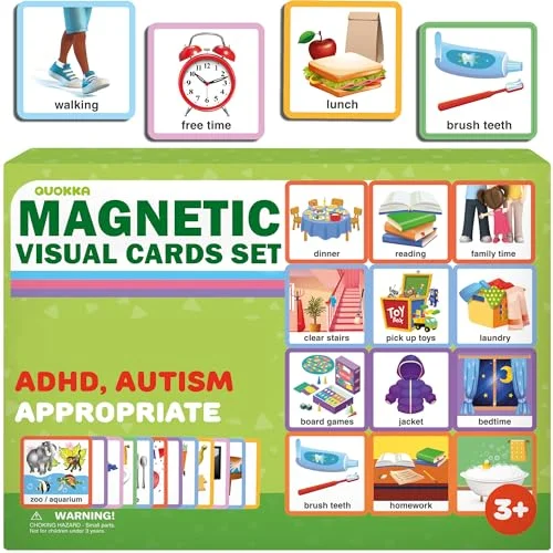 95 belöningstabell för barn visuell beteendeplan autistiska magnetiska ADHS verktyg rutin autism inlärningsmaterial engelsk version 5060801301022