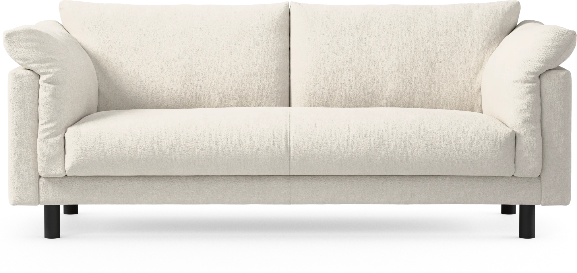 Cherrie 2,5-sits soffa, hel dyna, fast klädsel wZuW5