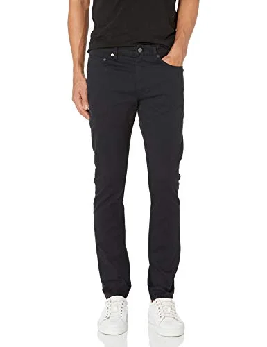 Amazon Essentials herr Skinny-Fit 5-ficka stretch twill byxa, svart, 38 W x 34 L 193548654825