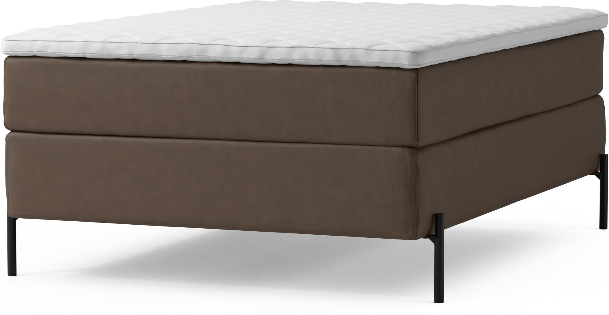 Delux Dream Kontinentalsäng, enkelsäng 140 cm med bäddmadrass och sängben fcRId