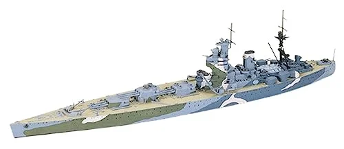TAMIYA 77504 militär 1:700 brittisk Nelson Slaktskepp WL, modelltillverkning, plastbyggsats, hantverk, hobby, limning, flerfärgad 4950344999583